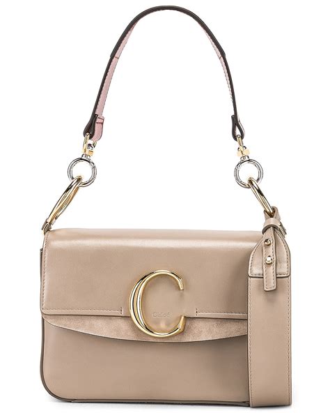 chloe c double shoulder bag|genuine chloe handbags.